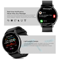 LIGE BW0223™ – Montre Connectée Sport; Santé Homme/Femme