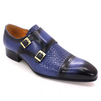 DANIEL WAFER – Men's Monk Strap Genuine Leather Shoes