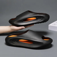 Fashionable summer EVA thick sole sandals, sporty style and unisex design, available in stock for wholesale