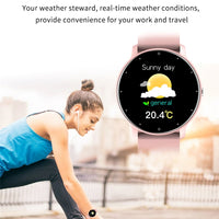 LIGE BW0223™ – Montre Connectée Sport; Santé Homme/Femme