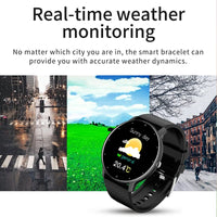 LIGE BW0223™ – Montre Connectée Sport; Santé Homme/Femme