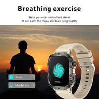 Smartwatch Sport QX11 – Montre Connectée Outdoor Étanche IP67