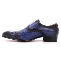 DANIEL WAFER – Men's Monk Strap Genuine Leather Shoes