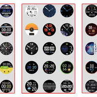 LIGE BW0223™ – Montre Connectée Sport; Santé Homme/Femme