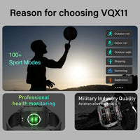 Smartwatch Sport QX11 – Montre Connectée Outdoor Étanche IP67