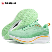 Baasploa W3100 H1072 – Chaussures de running unisexes respirantes pour semi-marathon