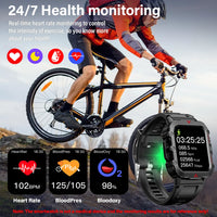 LAXASFIT™ 5610 – Smartwatch Sport; Santé | Écran HD 1.71’’