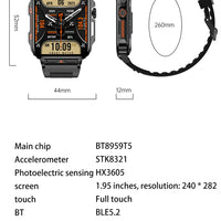 2024 1.95 TitanTalk™ – Montre Connectée Sport & Appels
