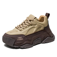 Sneakers Homme Designer – Confort & Hauteur Boostée