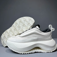 EuroLift – Sneakers Homme Cuir et Semelle Épaissie