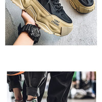 Sneakers Homme Designer – Confort & Hauteur Boostée