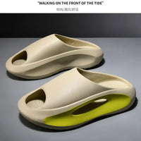 2024 Men's Summer Sandals - Casual Thick Sole Outdoor Slippers, Vietnam Trendy Style