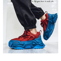 Sneakers Homme Designer – Confort & Hauteur Boostée
