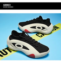 2025 Men's Lightweight Breathable Basketball Shoes - Non-slip Wear-resistant Casual Sports Sneakers