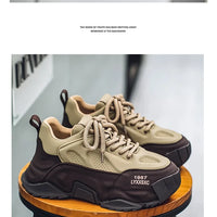 Sneakers Homme Designer – Confort & Hauteur Boostée