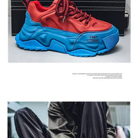 Sneakers Homme Designer – Confort & Hauteur Boostée