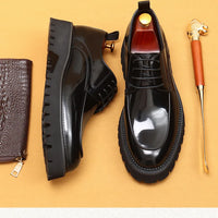 ASTON M. JAZZ – Chaussures Oxford Homme en Cuir Véritable, Italienne