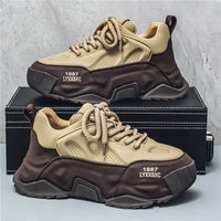 Sneakers Homme Designer – Confort & Hauteur Boostée