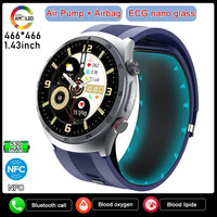 RNABAU AirCare Pro™ – 2025 Health Smartwatch with Real Blood Pressure Measurement