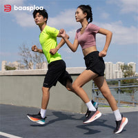 Baasploa W3100 H1072 – Chaussures de running unisexes respirantes pour semi-marathon