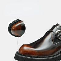 Oxford Homme de Luxe en Cuir Verni Italien – Chaussures Élevées à la Main, Élégantes & Confortables pour Mariage et Affaires"