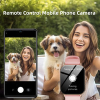 Montre connectée LAXASFIT 1,73” – Smartwatch unisexe avec cadrans personnalisables, suivi santé, Bluetooth, appels et notifications, compatible Android & iOS