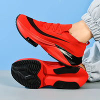 Baskets couple – Chaussures de running pour hommes et femmes, légères et respirantes en mesh