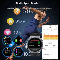 RNABAU AirCare Pro™ – 2025 Health Smartwatch with Real Blood Pressure Measurement