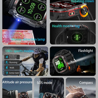 ChiBear Smartwatch Outdoor 2.01'' – Power & Adventure on the Wrist