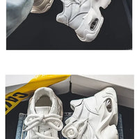 Baskets homme style designer – Sneakers à semelle épaisse confortables, mode décontractée automne/hiver
