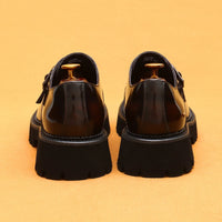 Men's Oxford & Derby - British Genuine Leather Shoes, Thick Sole, Elegant Business & Casual