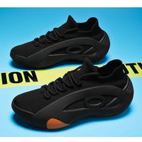 2025 Men's Lightweight Breathable Basketball Shoes - Non-slip Wear-resistant Casual Sports Sneakers