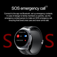 RNABAU AirCare Pro™ – 2025 Health Smartwatch with Real Blood Pressure Measurement