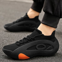 2025 Men's Lightweight Breathable Basketball Shoes - Non-slip Wear-resistant Casual Sports Sneakers