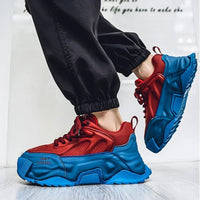 Sneakers Homme Designer – Confort & Hauteur Boostée