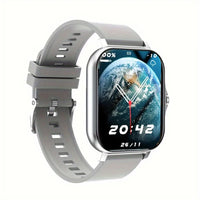 Montre connectée unisexe – Appels sans fil, notifications d’applications multiples, smartwatch sportive compatible iPhone et Android