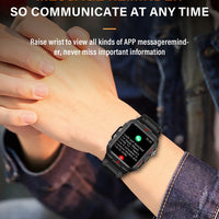 LAXASFIT™ 5610 – Smartwatch Sport; Santé | Écran HD 1.71’’