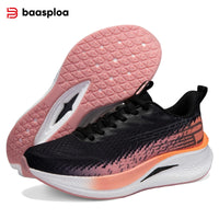 Baasploa W3100 H1072 – Chaussures de running unisexes respirantes pour semi-marathon