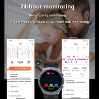 RNABAU AirCare Pro™ – 2025 Health Smartwatch with Real Blood Pressure Measurement