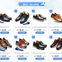 Chaussures Oxford Homme Élégantes en Cuir Véritable – Talon Réhaussant, Bout Rond, Style Bureau et Casual