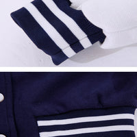 Girls' 2-Piece Set – Baseball Jacket + Slim Skirt | Printed Chic Sport Outfit – 3 to 14 Years