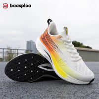 Baasploa W3100 H1072 – Chaussures de running unisexes respirantes pour semi-marathon