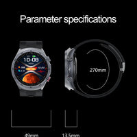 RNABAU AirCare Pro™ – 2025 Health Smartwatch with Real Blood Pressure Measurement