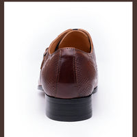 YAOLIDA Prestige Oxford – Chaussures Homme Cuir Véritable Mariage; Business