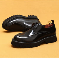 ASTON M. JAZZ – Chaussures Oxford Homme en Cuir Véritable, Italienne