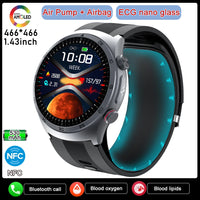 RNABAU AirCare Pro™ – 2025 Health Smartwatch with Real Blood Pressure Measurement