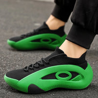 2025 Men's Lightweight Breathable Basketball Shoes - Non-slip Wear-resistant Casual Sports Sneakers