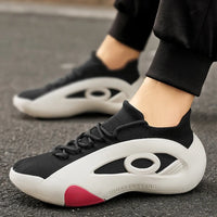 2025 Men's Lightweight Breathable Basketball Shoes - Non-slip Wear-resistant Casual Sports Sneakers