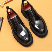 ASTON M. JAZZ – Chaussures Oxford Homme en Cuir Véritable, Italienne