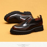 ASTON M. JAZZ – Chaussures Oxford Homme en Cuir Véritable, Italienne